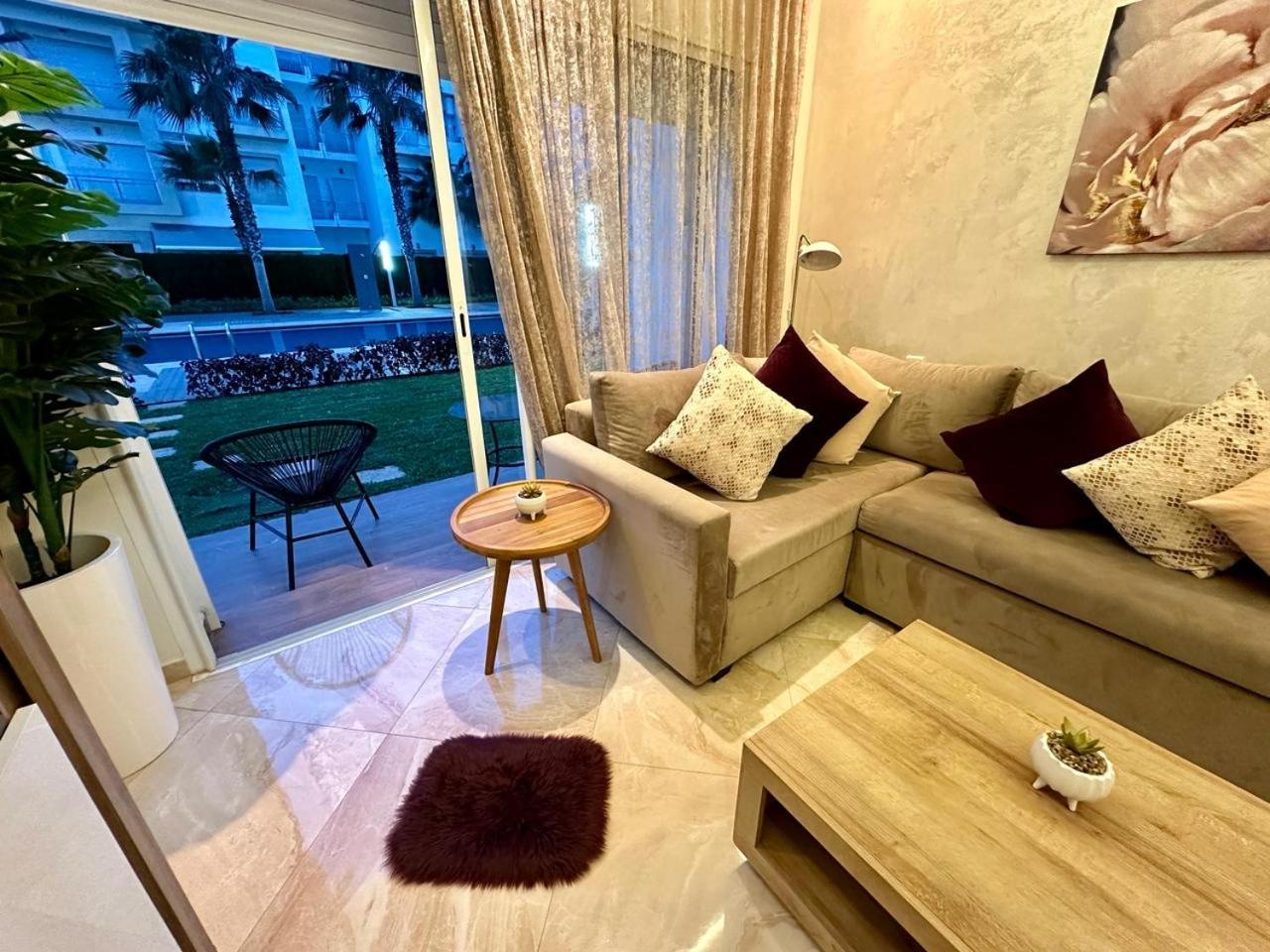 Apparemment De Luxe Vue Piscine Apartamento Bouznika Exterior foto