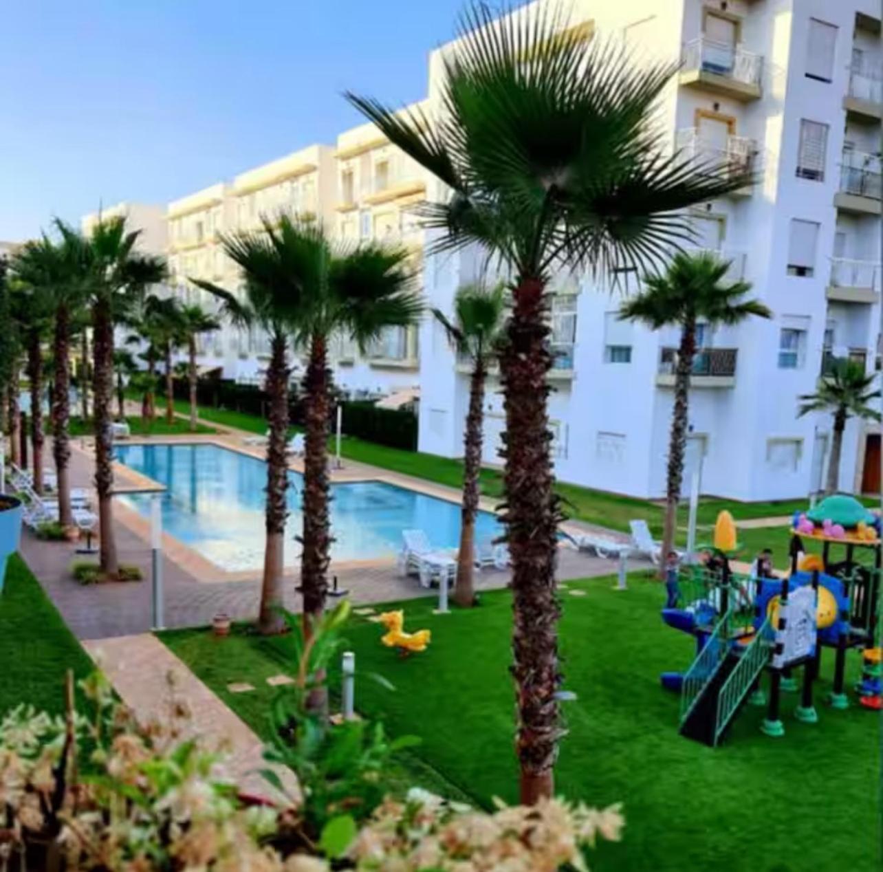 Apparemment De Luxe Vue Piscine Apartamento Bouznika Exterior foto
